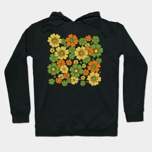 Vintage Meadow Floral Hoodie